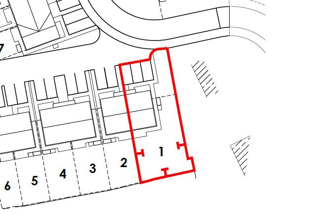P1 The Coppice Boundary Plan