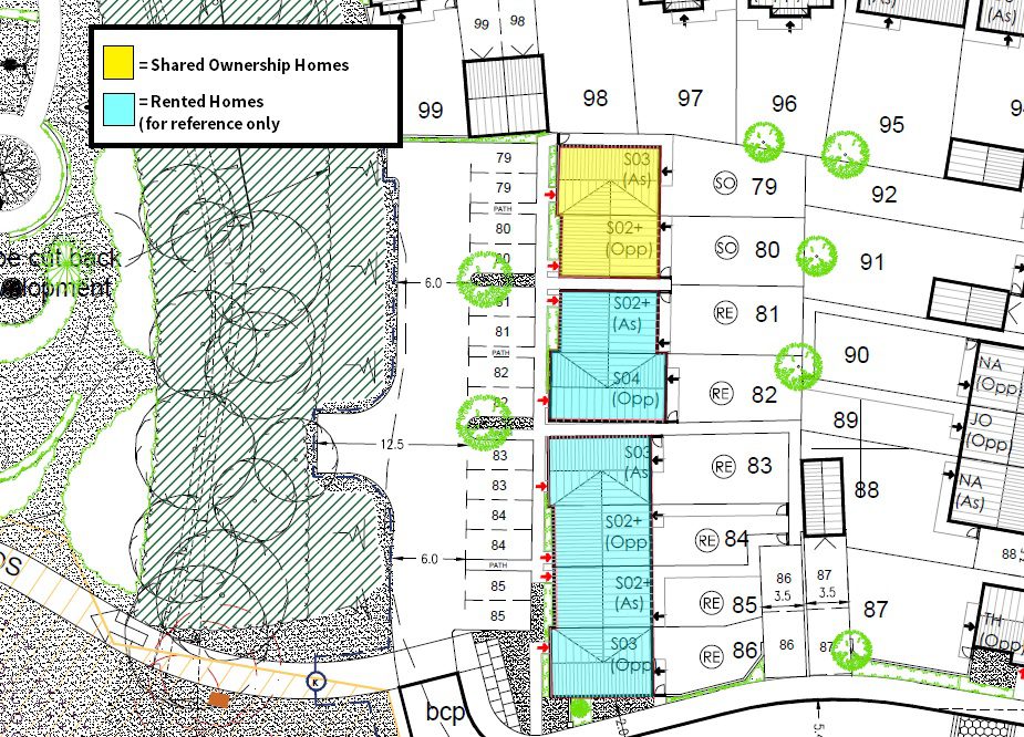 Site Plan Plots 79 And 80