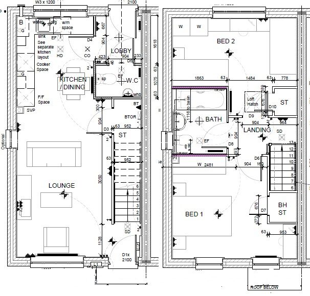 Plt 6 & 7 2b Floor Plan