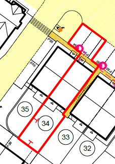 Plot 34 Pippinfields Boundary