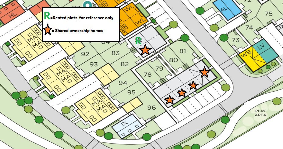 Site Plan Plots 78 81