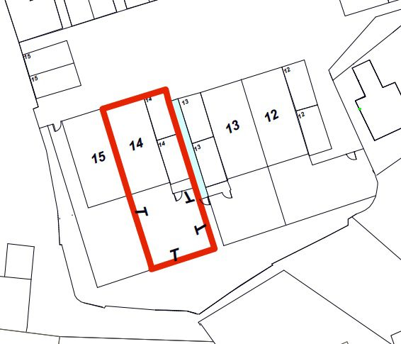 P14 Meadow Gdns Boundary