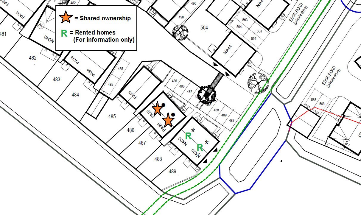 Plots 486 And 487 Plan