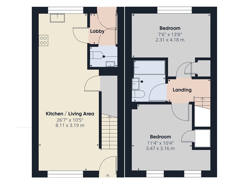 P73 Callendar Floor Plan