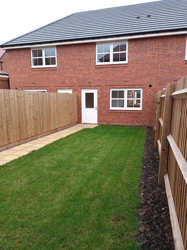 Plot 73 Rear Garden