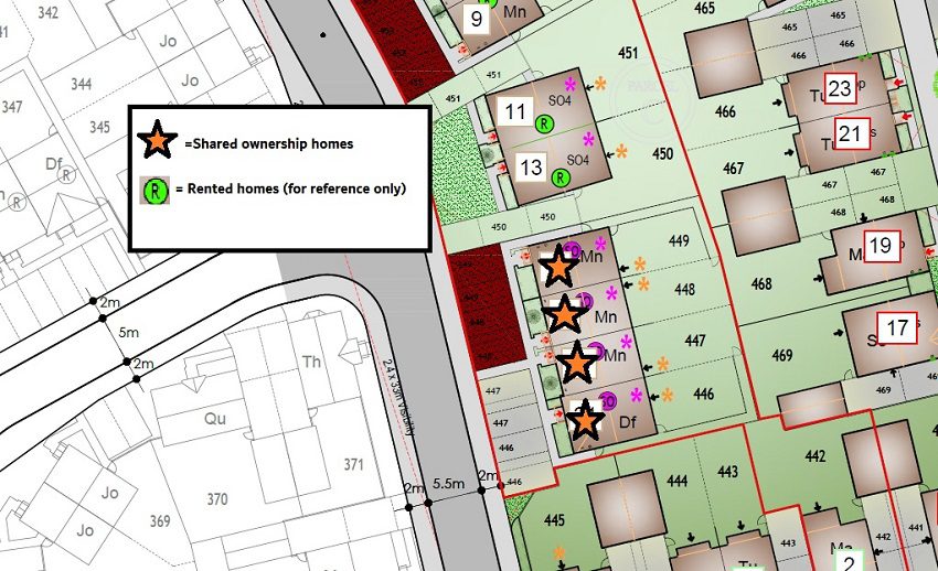 Plots 446 449 Site Plan