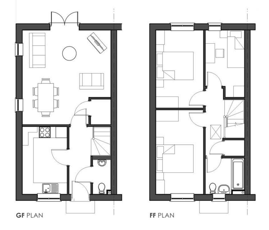 Floor Plan 3 Bed