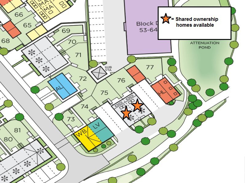 The Green P75 & 76 Site Plan