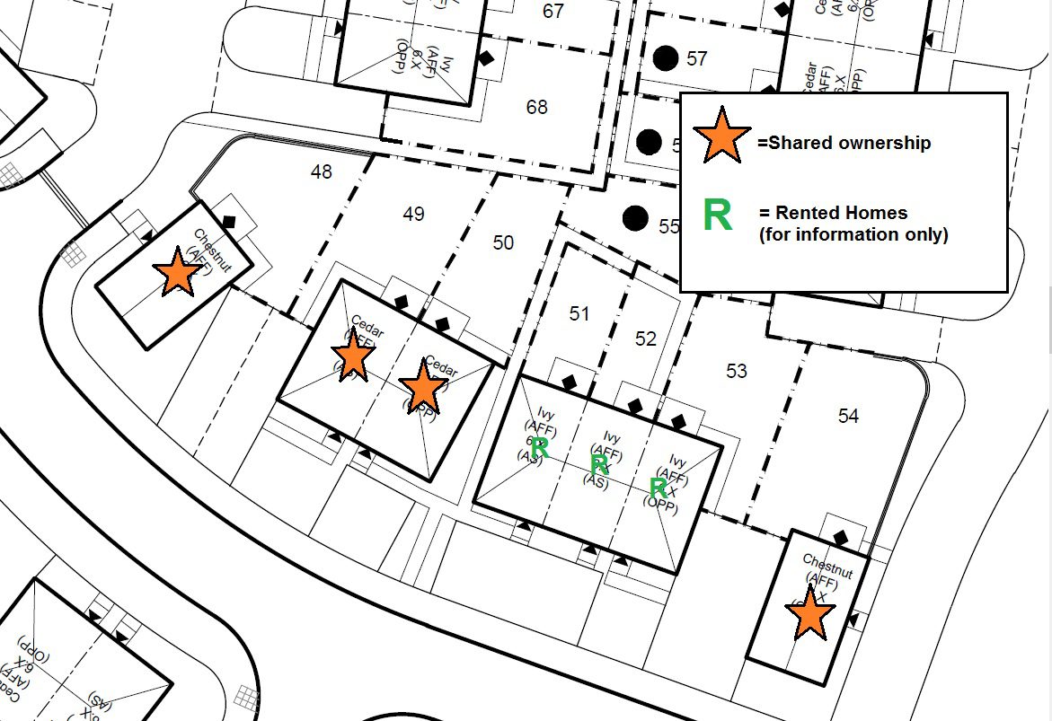 Site Plan Plots 48 54