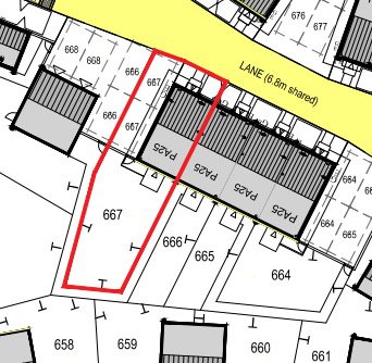 P667 Appledown Boundary