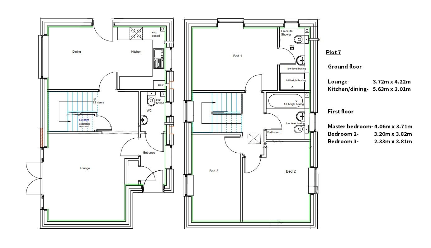 Milliner Floor Plan Plot 7