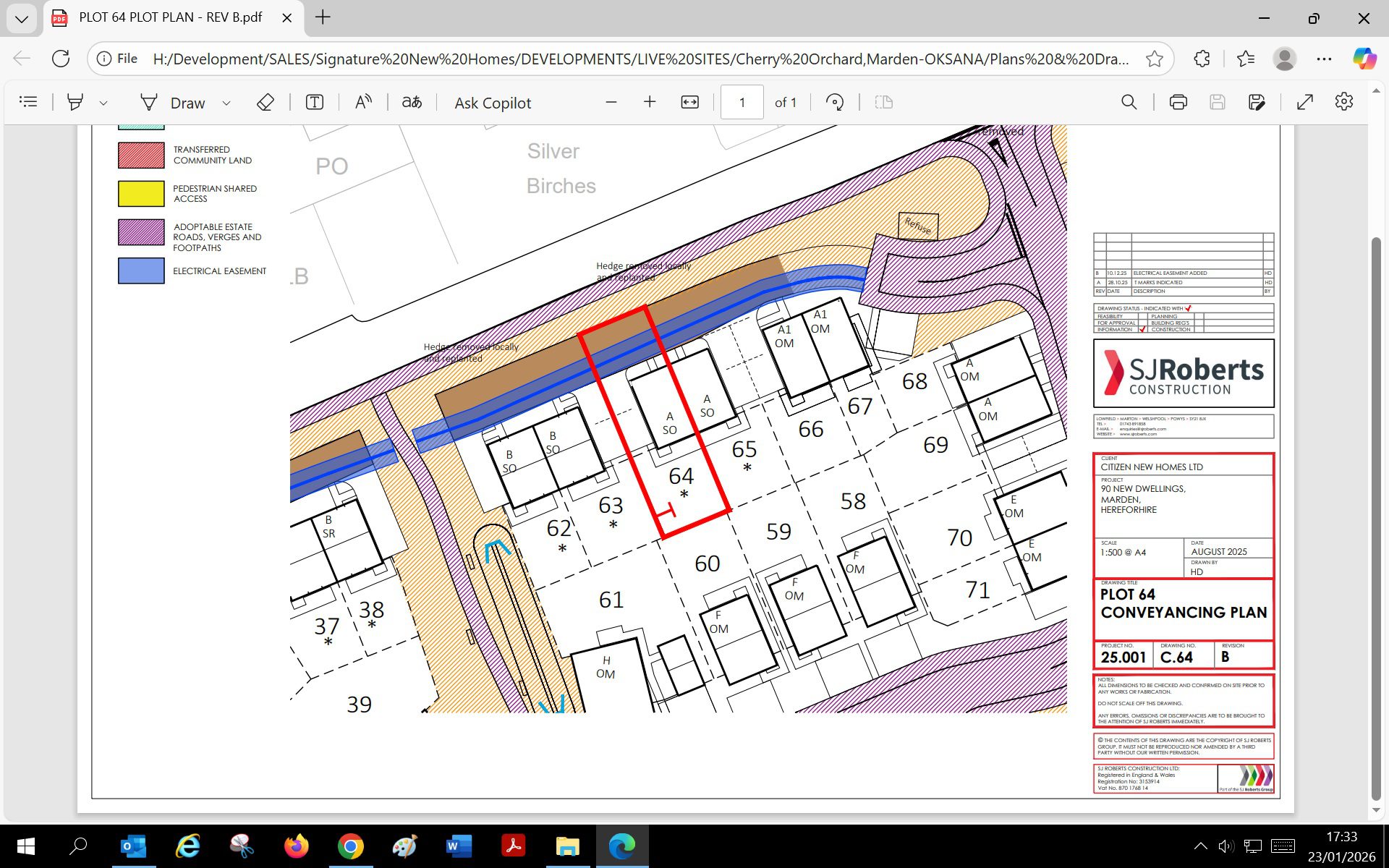 P64 Cherry Orch Boundary
