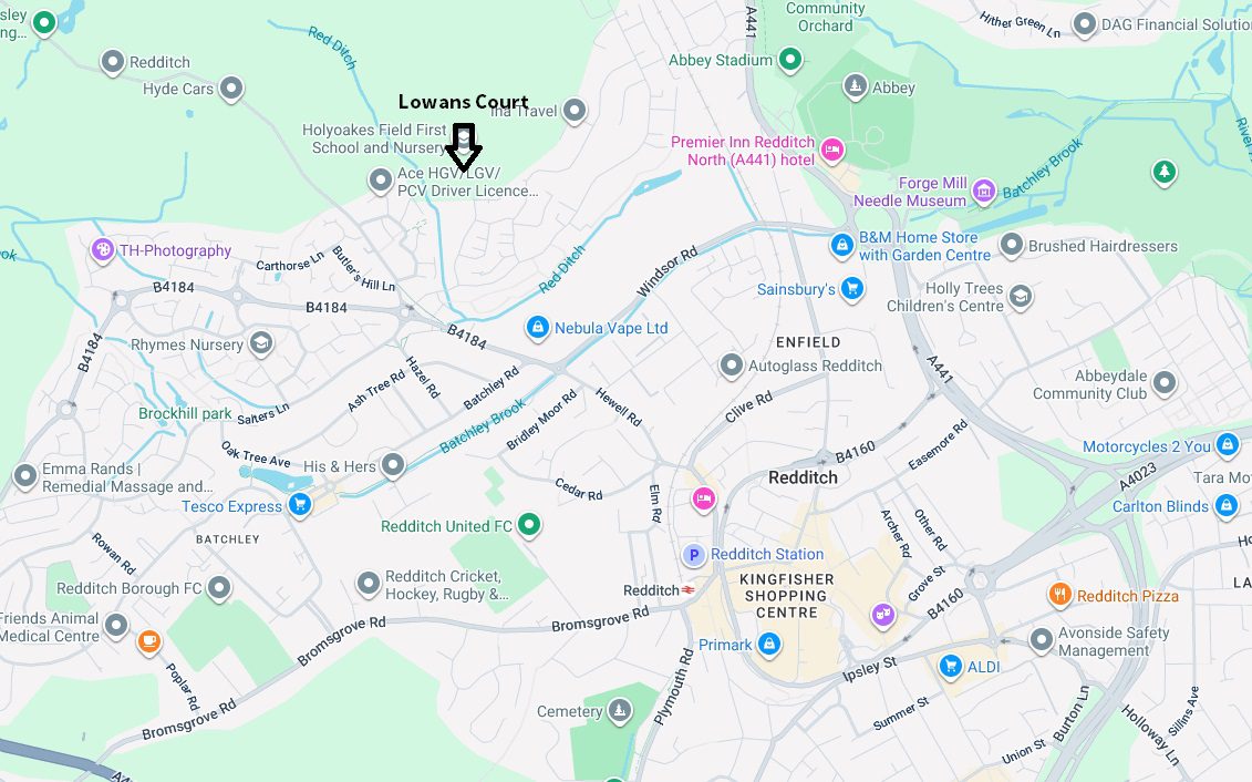 Zoomed Out Location Plan