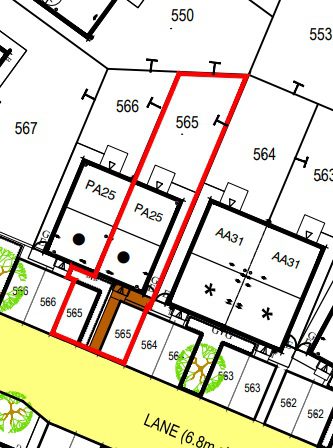 P565 Appledown Boundary