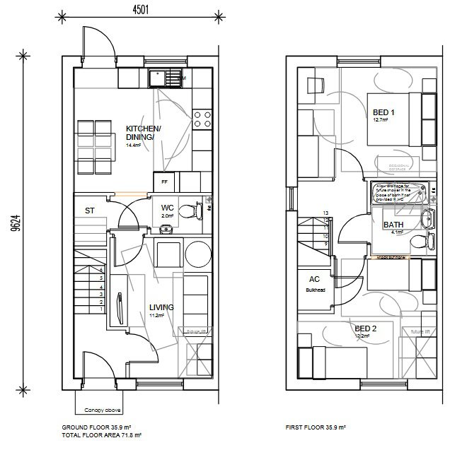 7 Oldbury Close Floorplan