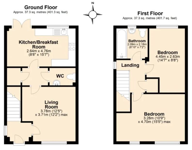 52 Smallbrook Gardens Floorplan.