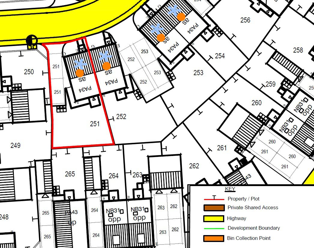 Boundary Plan Plot 251