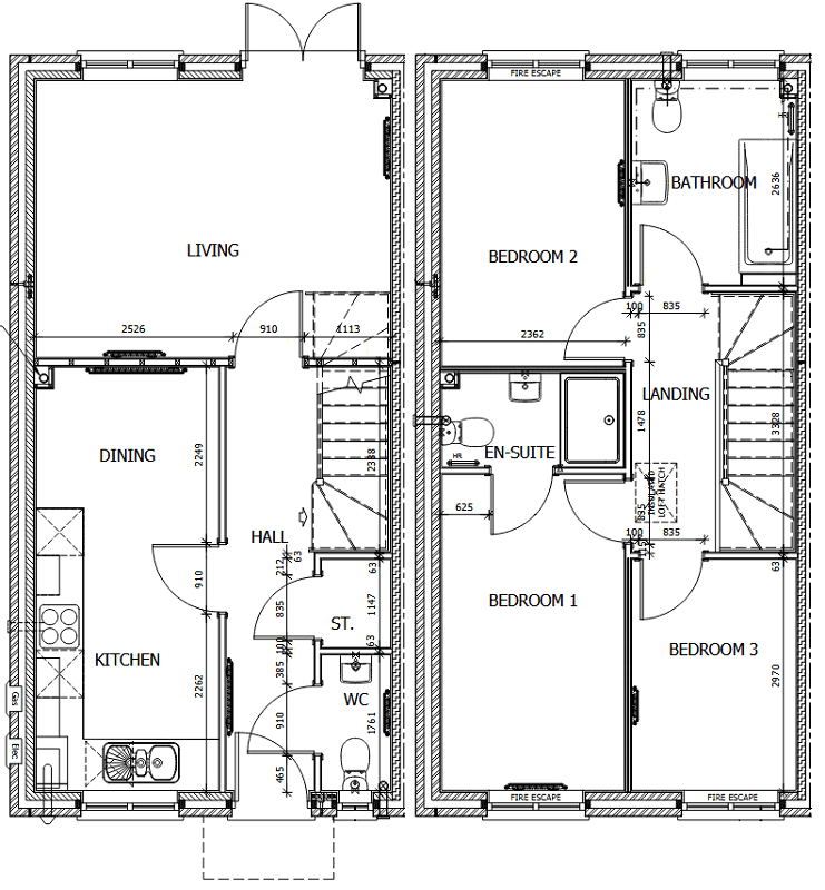 3 Ryeland Floorplan
