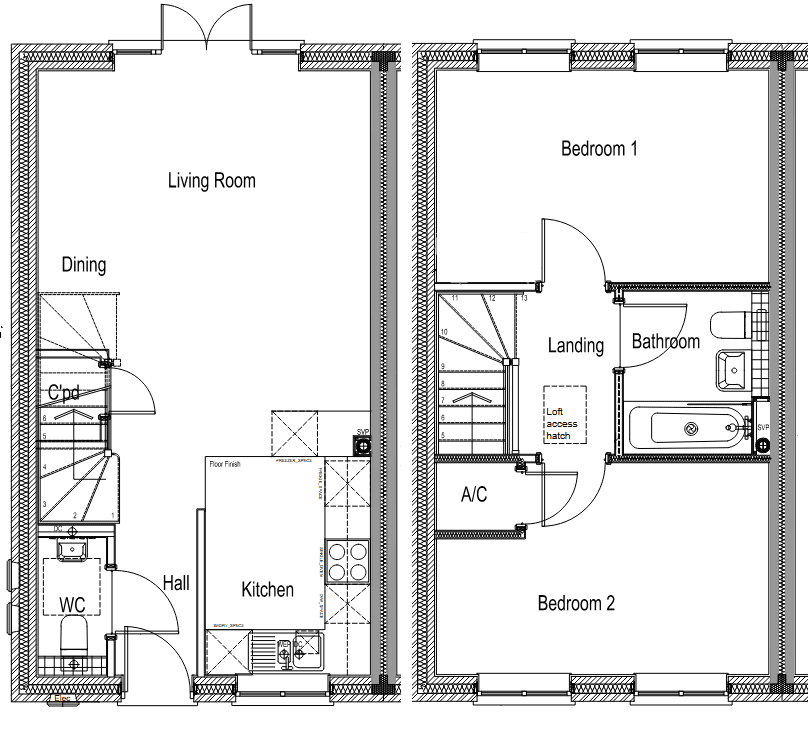 6 Gill Floorplan